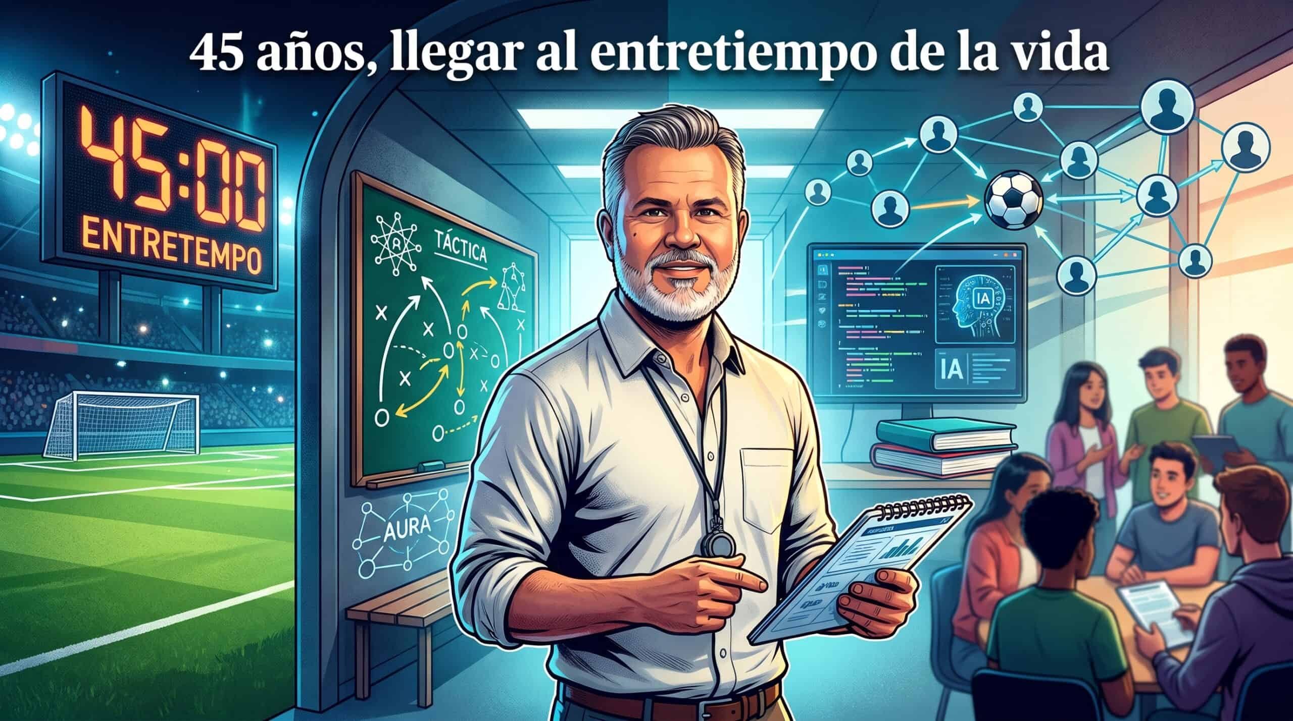 Columna 45 años, llegar al entretiempo de la vida